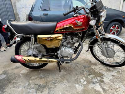 Cg125 Special Gold  Edition Self Start 10/10 Condition