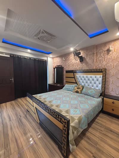 1 Bed Fully Furnished Flat (Original Pics Attached) For Rent Hot Location In Sector E Bahria Town Lahore