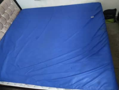 WOODEN BED With MATRESS 8 inches