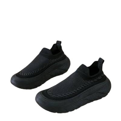 new summer breathable and versatile one-leg fly-knit mesh sneakers