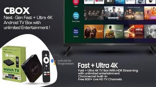 CBox C1000 Android 15.1 4K TV Box