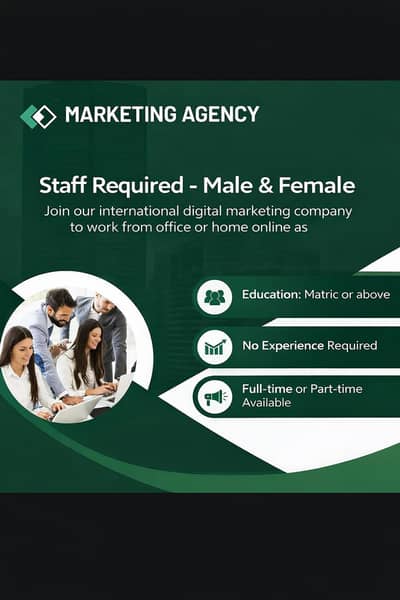 Join our professional registered online team- male and female staff. . .