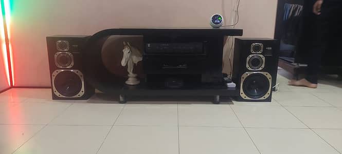 Pioneer speaker with AMC amp and showcase