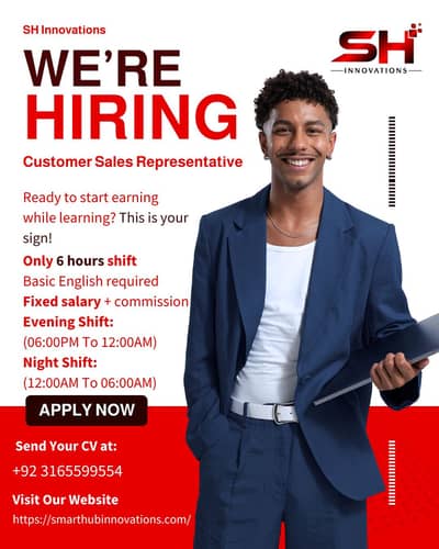 Customer Sales Representative (Fresher)