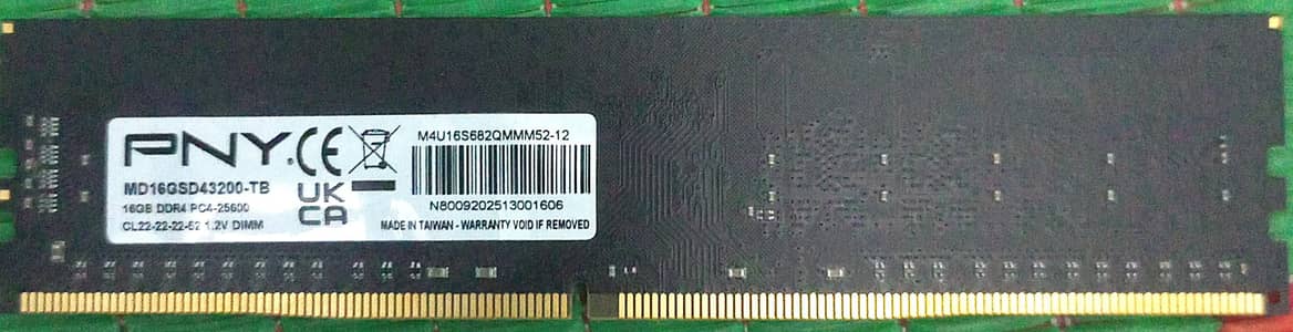16GB DDR4 RAM 3200Mhz PNY