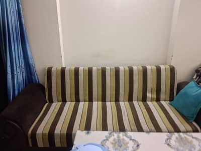 sofa cum bed for sale 2 pair urgent sale
