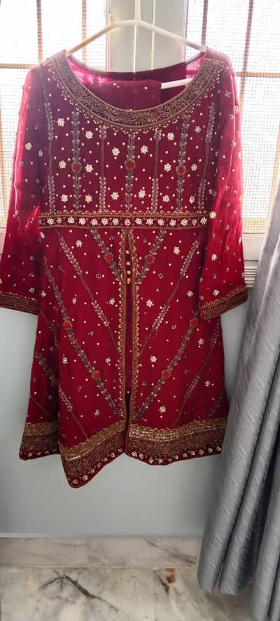 Baraat Bridal farshi sharara
