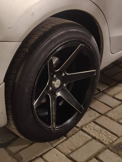 17 INCH 9JJ ALL EMOTION R TYRE WHEELS CONCAVE