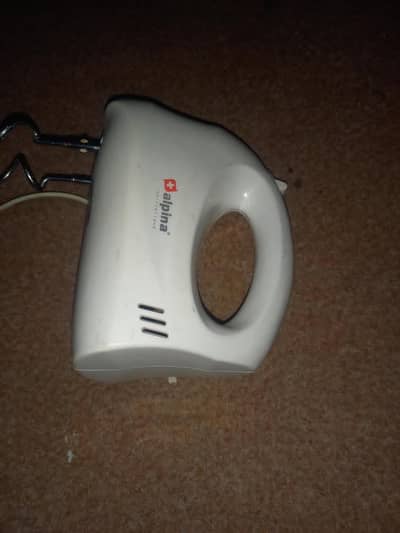 Alpine hand mixer (made in Switzerland)