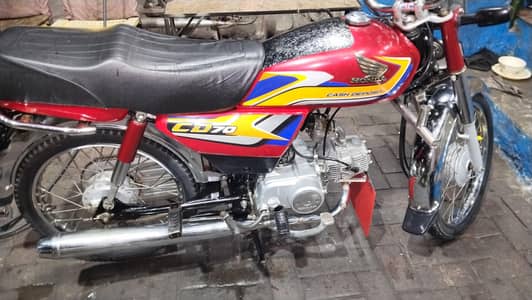 Honda cd70 Model  25  | Bike 8257KMs Contact 0310 - 4196692