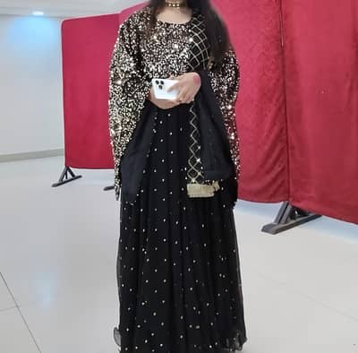 Kaftan sleeves  Fancy stitched Maxi