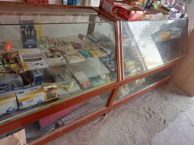 bakery 8Fit counter with full glass