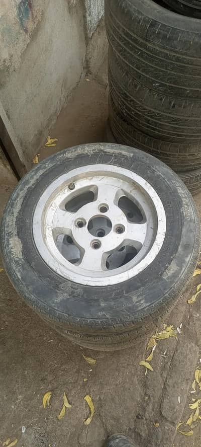 13 size 114 pcd Rim &t tyer