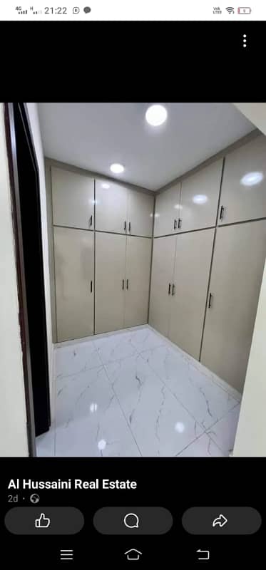 1 Kanal 5 bed house,tile flooring facing park renovated house