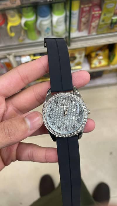 arabic diamond watch
