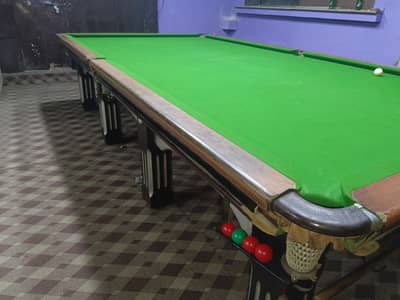 Snooker Table 12.5 feet length and 5.5 feet Wirdth