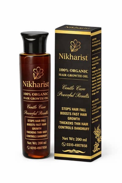 Nikharist Organic Hair Growth Oil 03054648909