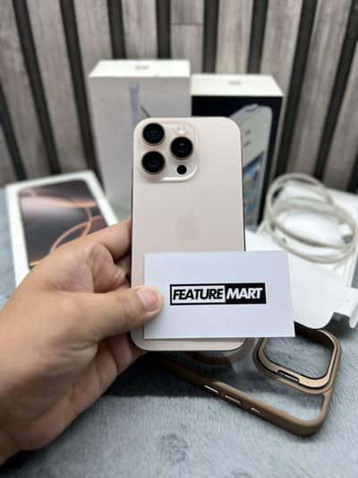 16 Pro JV | 256GB | Under Warranty | Complete Box | Desert | Apple