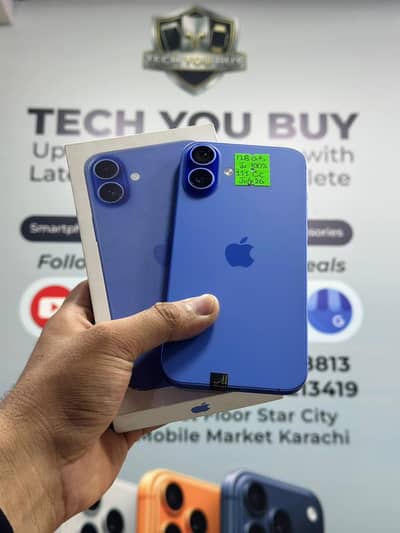 Iphone 16 Plus 128GB Non Pta Water Pack With Box