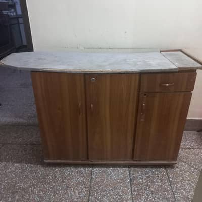 Iron Stand | Wooden Iron Stand