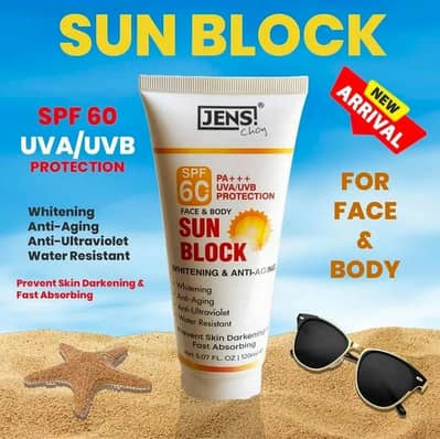 uv protectant sunblock 120 ml