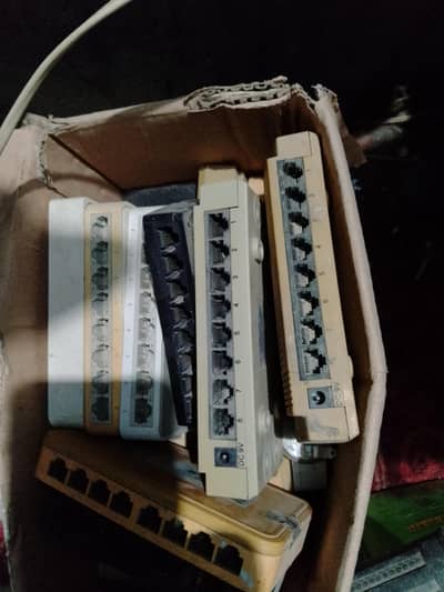 used. switch. net. 8. port