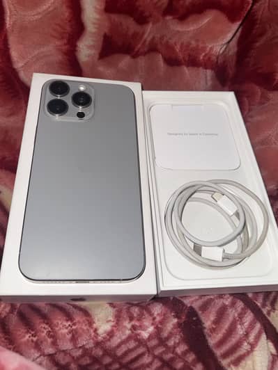 Iphone 15 pro max PTA approved HK model