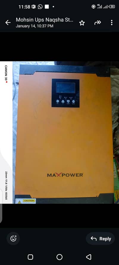 MPPT Max power sunglow solar VMX II 5000. For sale