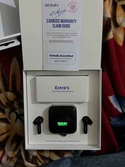 Ronin reactor x earbuds 11.5 month warranty