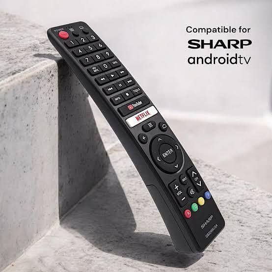 SHARP LED/Android TV /Smart TV Remote Control 326 Compatible With GB326WJSA, GB238WJSA,GB105WJSA, GA806WJSA, GA840WJS