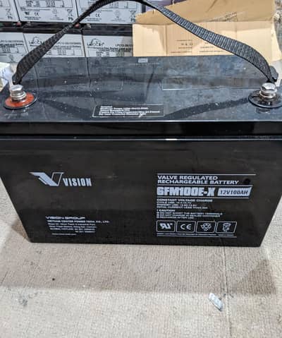 dry battery 12v 100ah