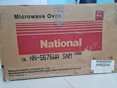 National Microwave Oven – 1000W / 33L
