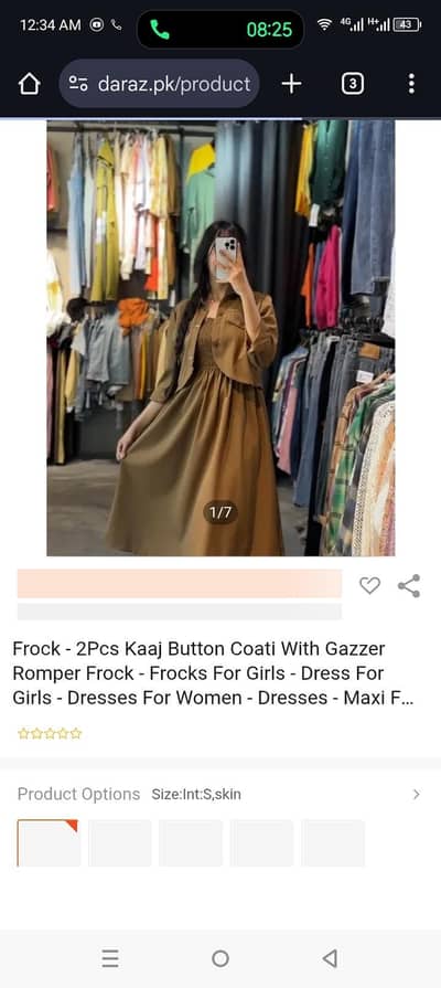 2 piece Maxi available