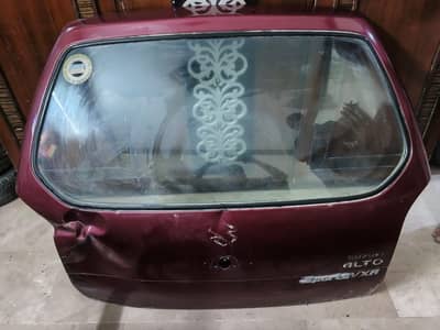 Suzuki alto old model trunk with screen