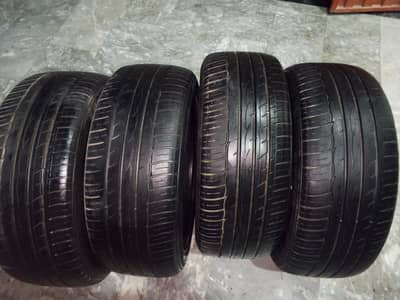 17' inch good condition tyre set  only 9000 all