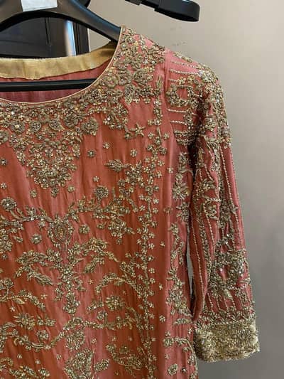 heavy formal dress on pure raw silk