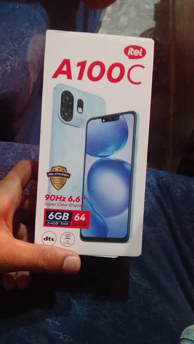Itel a100c for urgent sale 2+2/64 gb full wranty pari hay