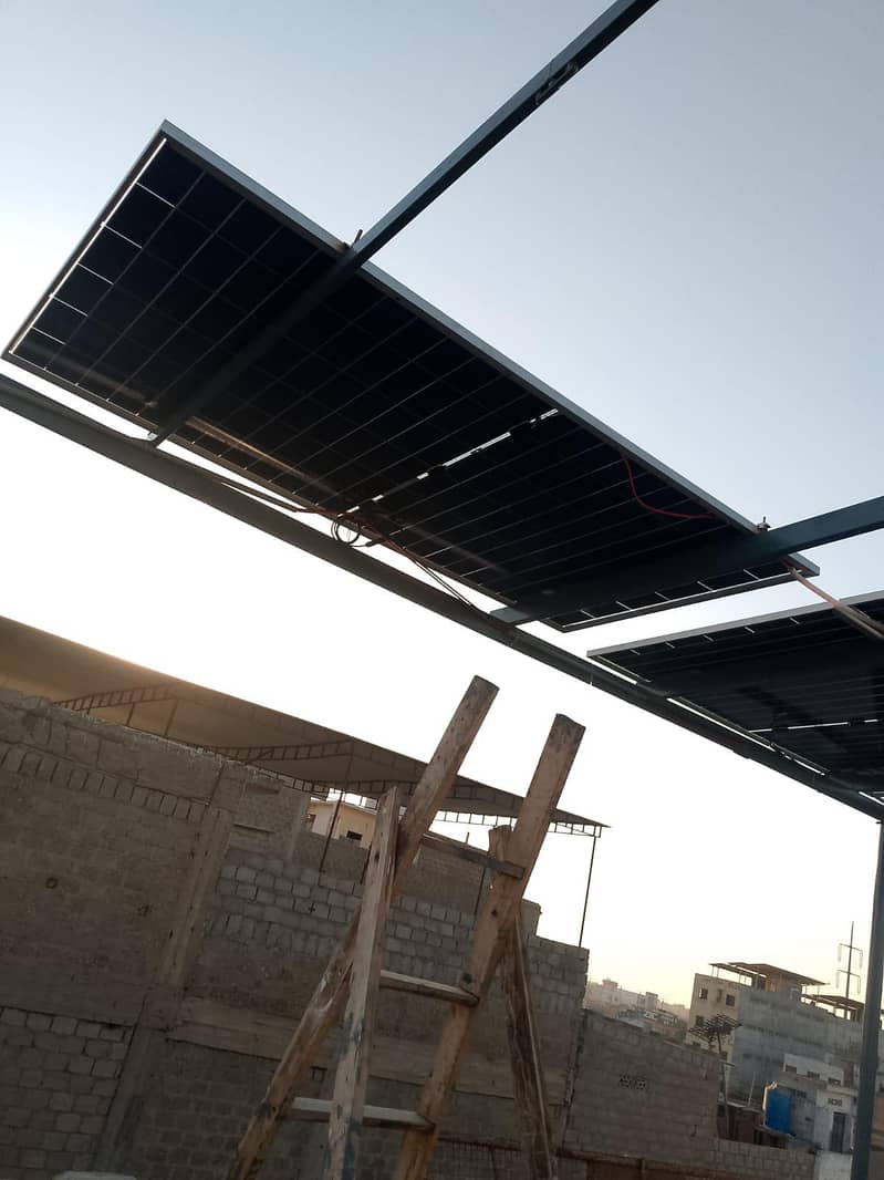 solar installation-solar elevated structure solar complete solution 10