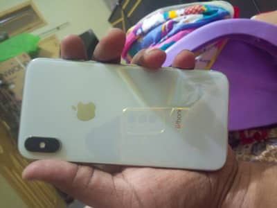 Iphone x 256 gb with box charger