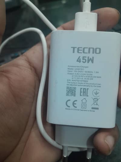 Tecno phone charger orignal
