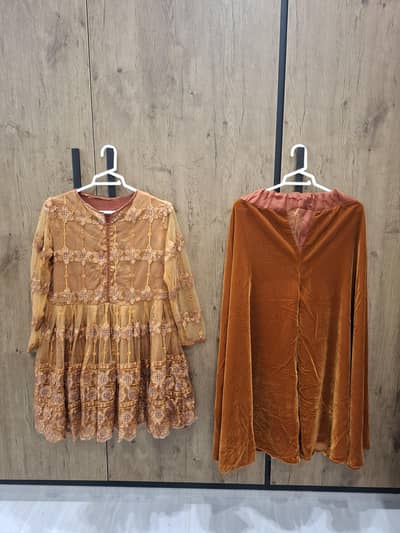 Fancy 2-Piece peplum and plazzo