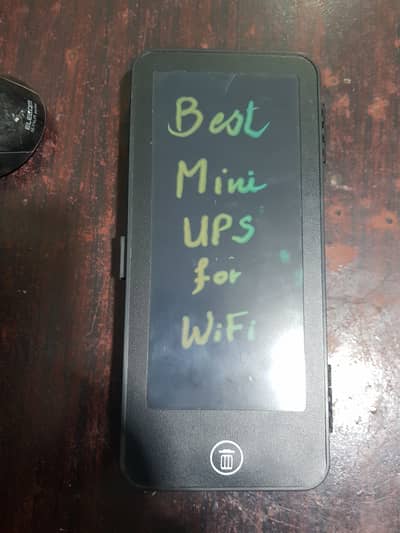 Dc mini auto ups for wifi router