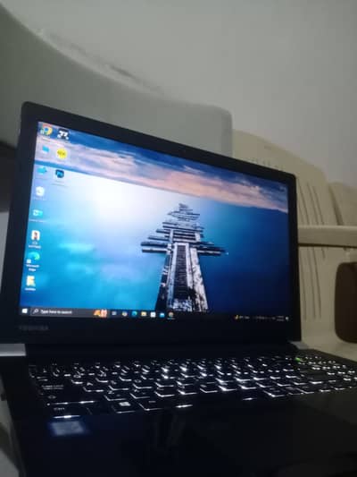 Toshiba laptop.