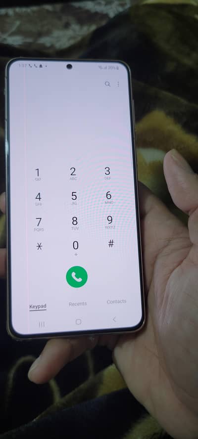 SAMSUNG S21 PLUS 8.128GB MINOR LINE  SINGLE SIM PTA APPROVED