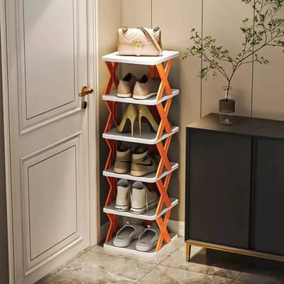 6 Layer Shoe Rack Organizer | Space Saving Shoe Stand | New