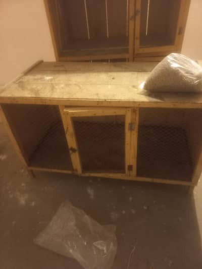 2 cage each ka hisab sa . . ik portion or 2 portion