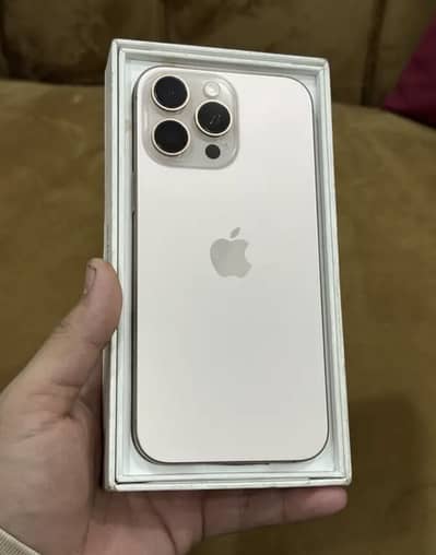 16 Pro max Desert Titanium 256 GB