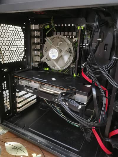 Xeon E5 2680 v4 X99 machinist PR9 Msi Rx 6600 8gb GAMING pc Read add