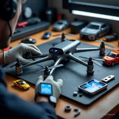 Drones and other things repairing in Toba Tek Singh