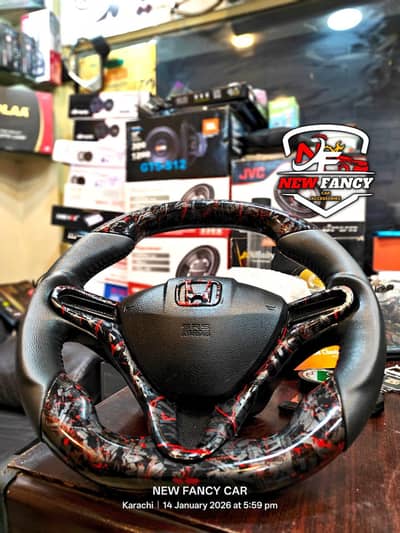 civic 2009 reborn steering wheel modified